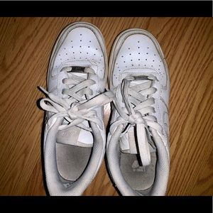 White Air Force ones